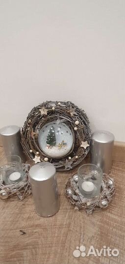 Новогодние украшения для дома ручной работы