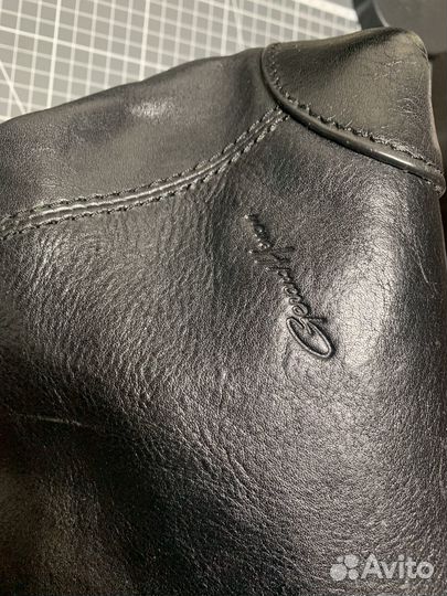 Саквояж кожаный