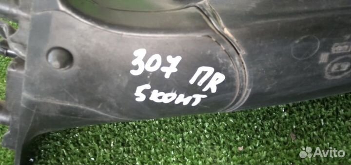 Зеркало правое б/у электро Peugeot 307 2001-2007