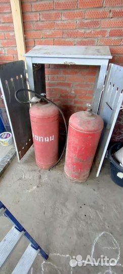 Шкаф на 2 газовых баллона 50 л