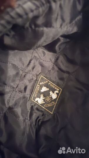 Берет женский норковый размер 56