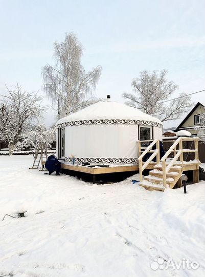 Юрта для глэмпинга