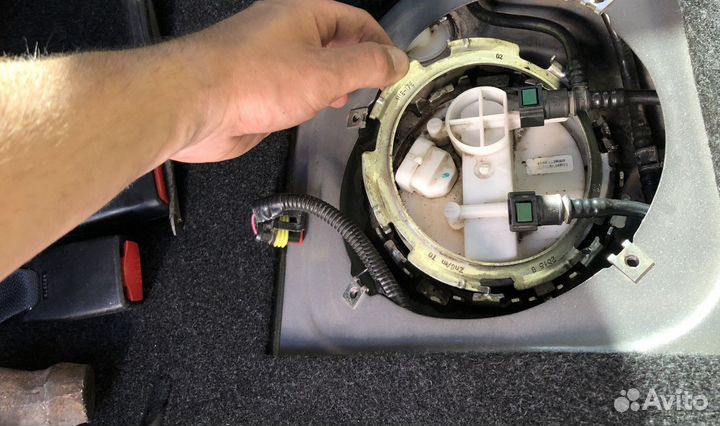 Замена бензонасоса Hyundai Santa Fe 2009-2012