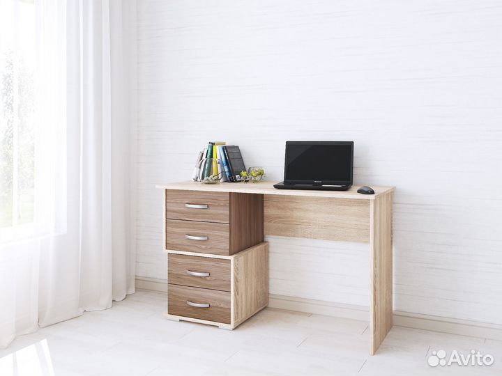 Компьютерный стол белый новый