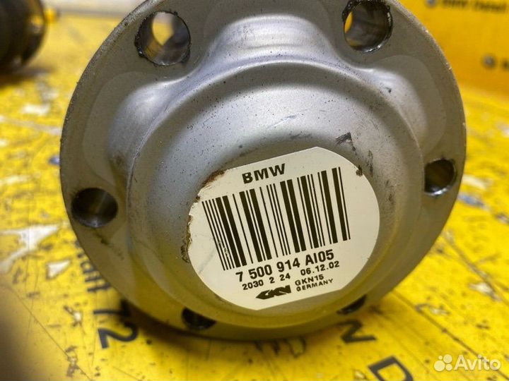 Привод задний Bmw X5 E53 M54B30 2003