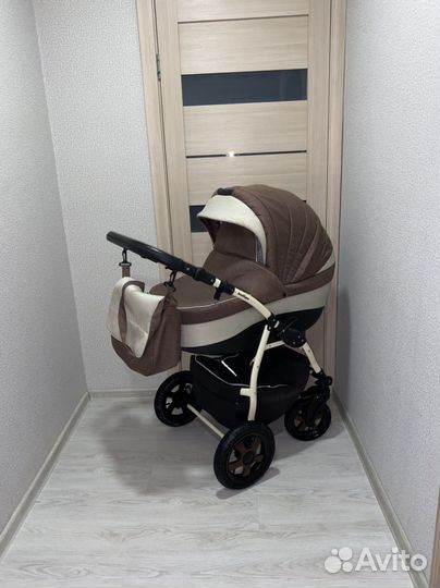 Коляска 3 в 1 indigo как новая