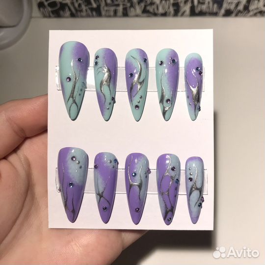 Накладные ногти на заказ