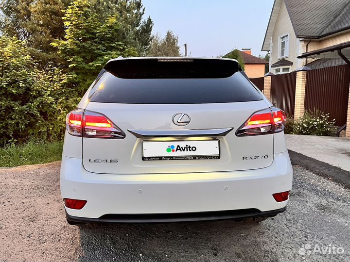 Lexus RX 2.7 AT, 2013, 85 000 км