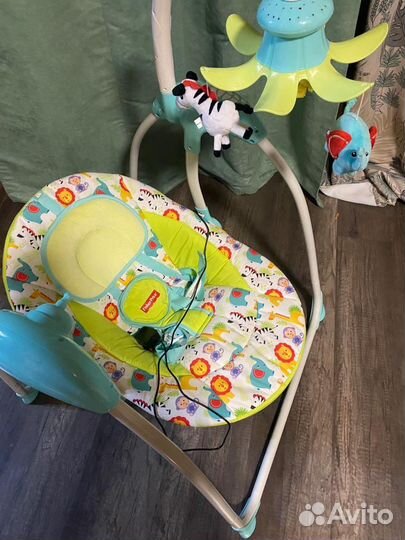 Детские качели для новорожденного