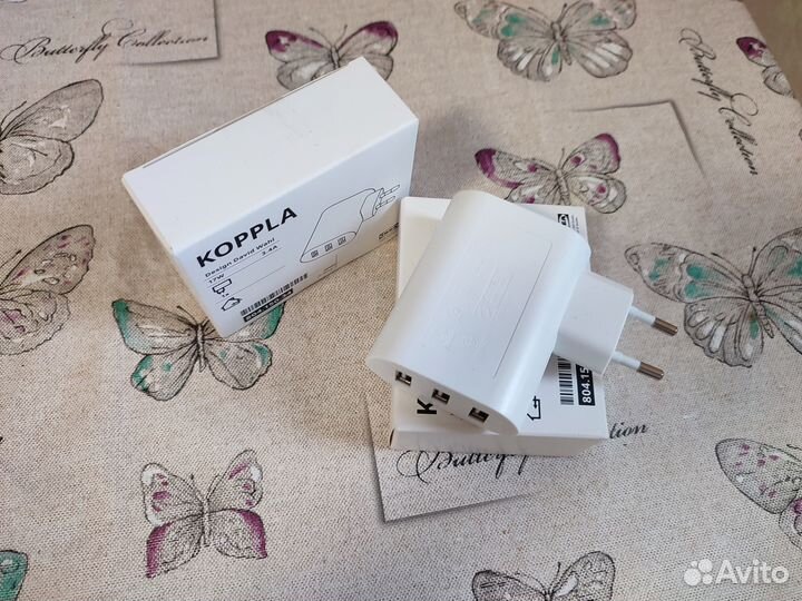 Сетевое зарядное устройство икеа Копла, 17 Вт USB