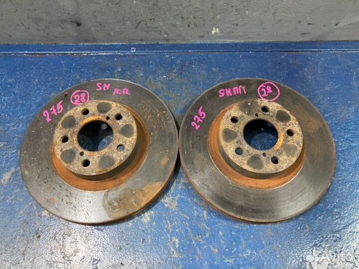 Диски комплект передние Subaru Forester SH/S12