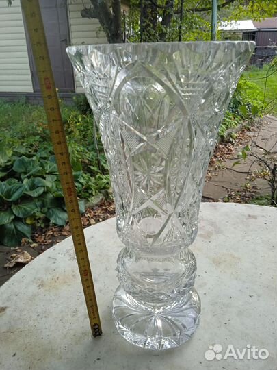 Вазы хрустальные