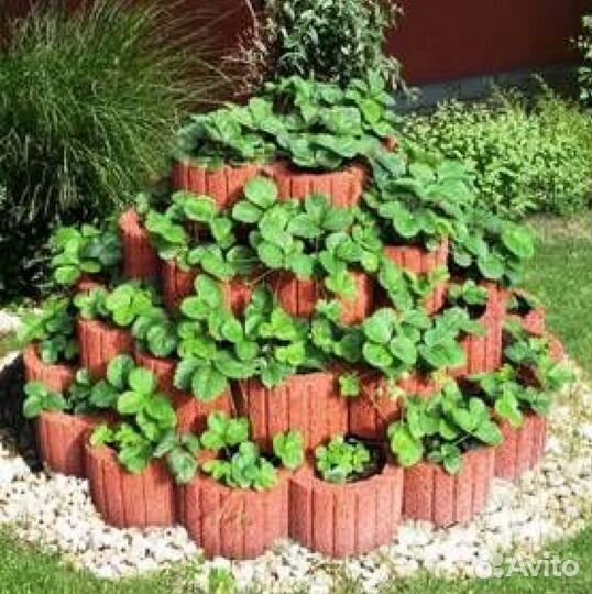 Бетонный вазон 