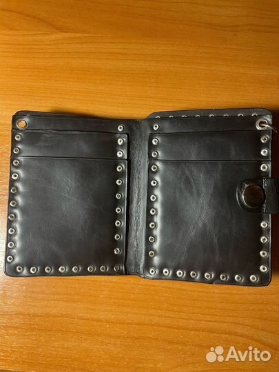 Мужской кошелек ручной работы