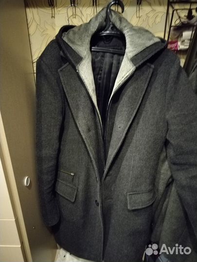 Пальто мужское размер 48