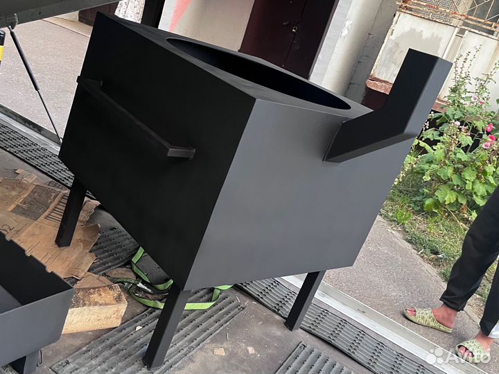 Печь для казана 100 литров