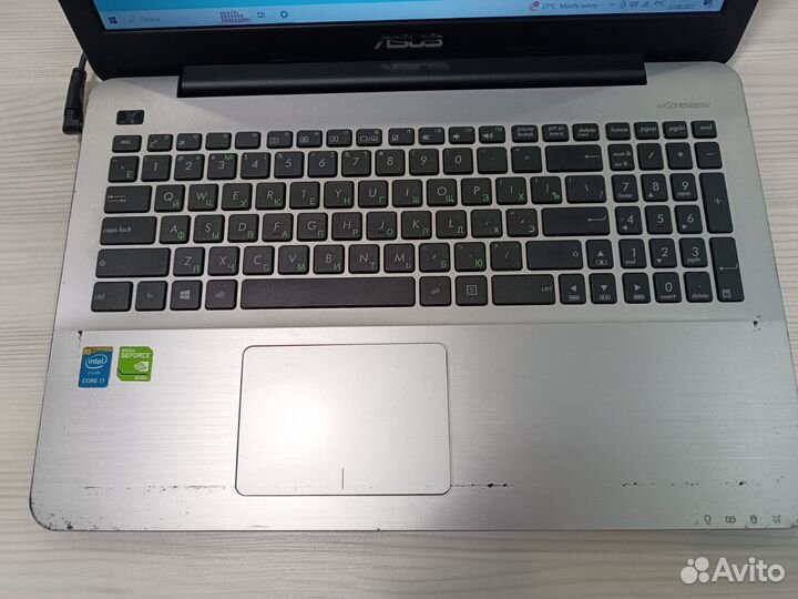 Ноутбук asus