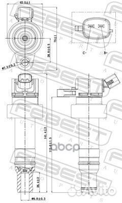 Катушка зажигания 12640009 Febest