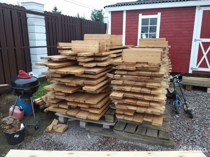 Доска половая шпунтованная лиственница