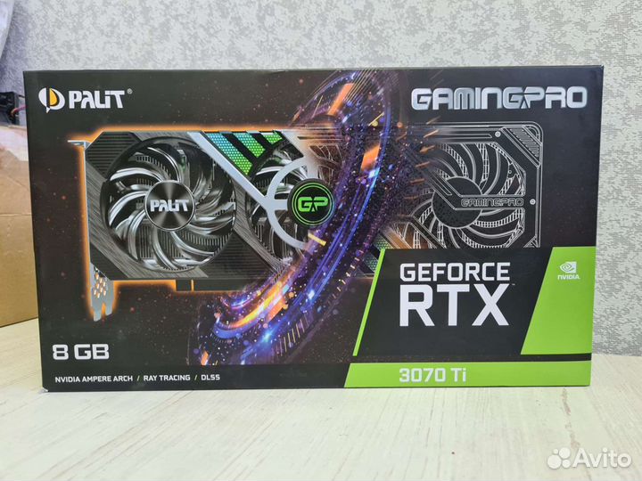 Видеокарта palit rtx 3070 ti gaming pro