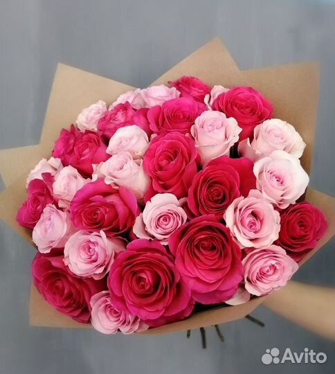 Розы Эквадор премиум класса 60 см