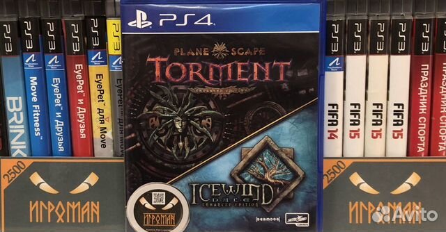 Игры PS4 Icewind Dale+ Planescape Torment