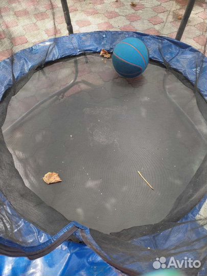 Батут с сеткой
