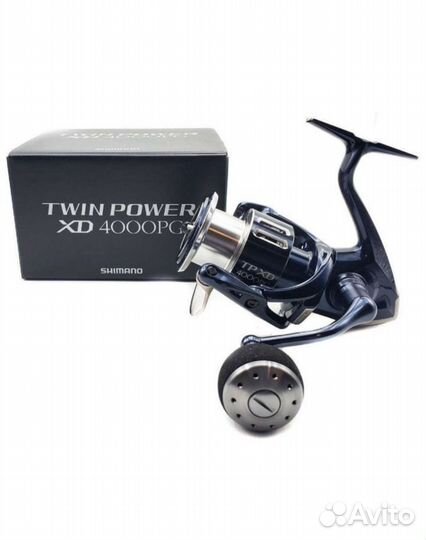 Катушка shimano twin power 4000 pg