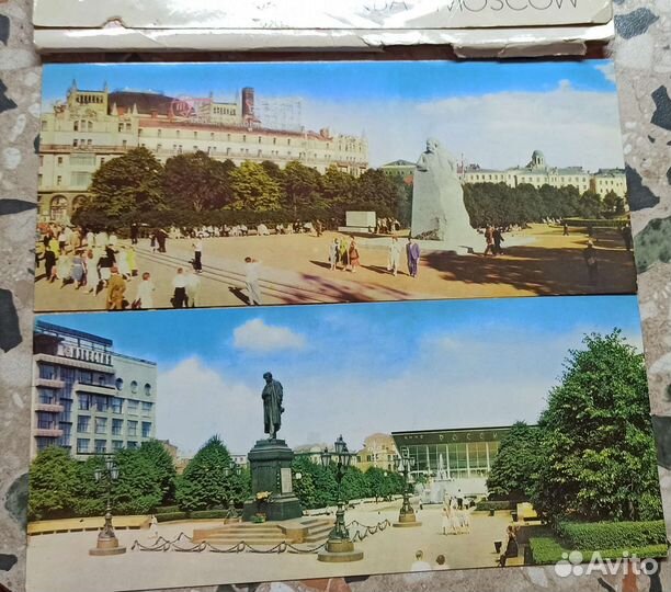 Винтажные открытки 50-летию великого октября 1967