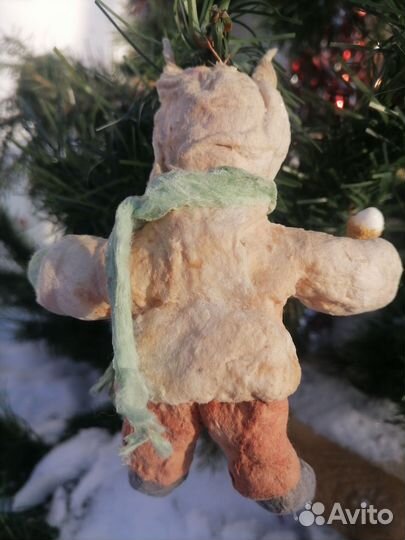 Ватная игрушка сувенирная