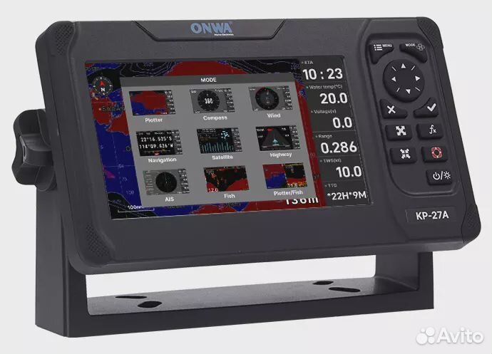 Onwa KP-27A Картплоттер GPS и аис класса B + AIS