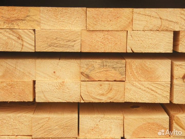 Брусок обрезной естественной влажности хвоя 1 сорт