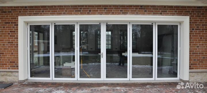 Пластиковые Витражи 105х300