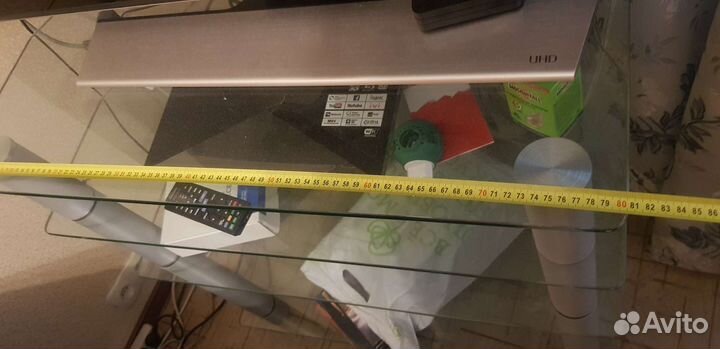 Стеклянная тумба