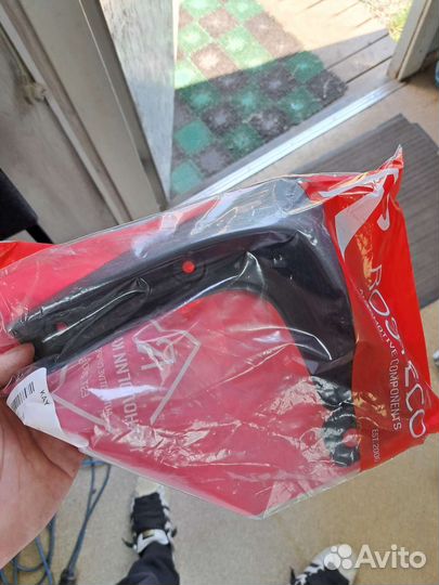 Брызговик заднего крыла Kia Rio 2015-2017