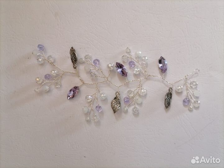 Свадебное украшения прически