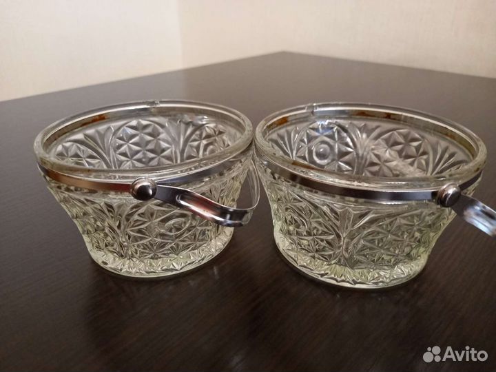 Конфетницы из стекла СССР