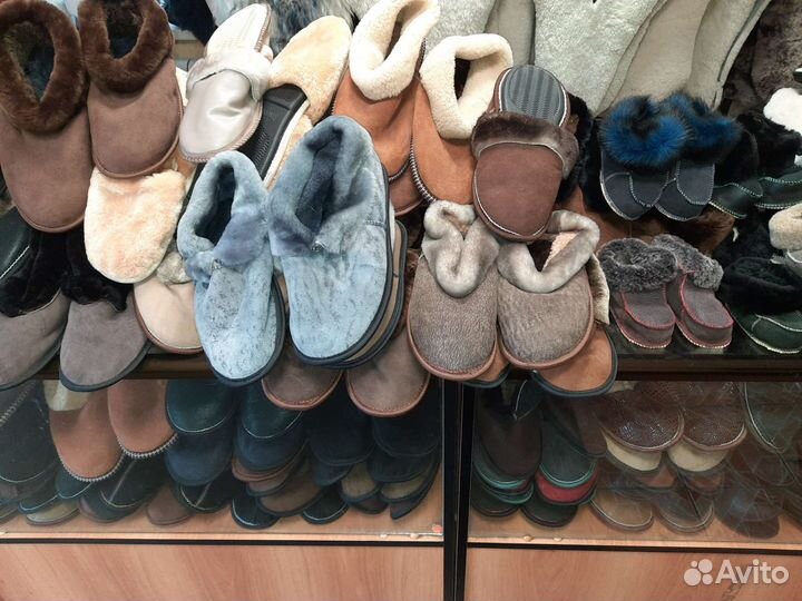 Чуни из овчины