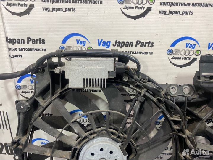 Вентилятор охлаждения радиатора Audi A4 B7 BWE