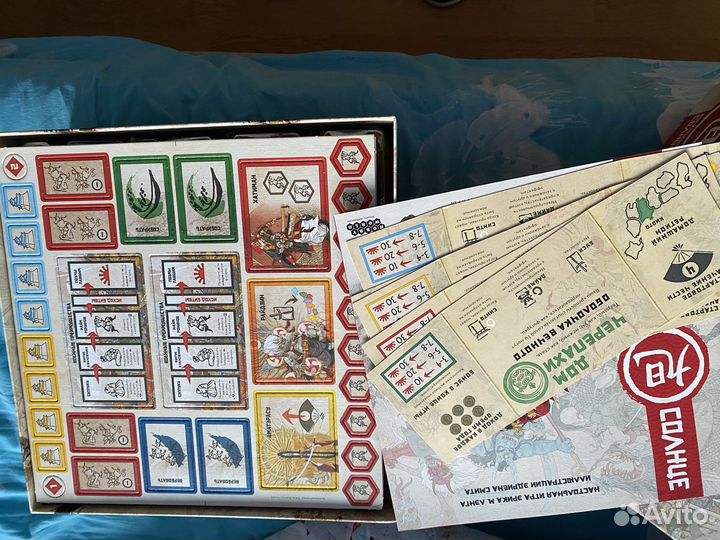 Настольная игра восходящее солнце