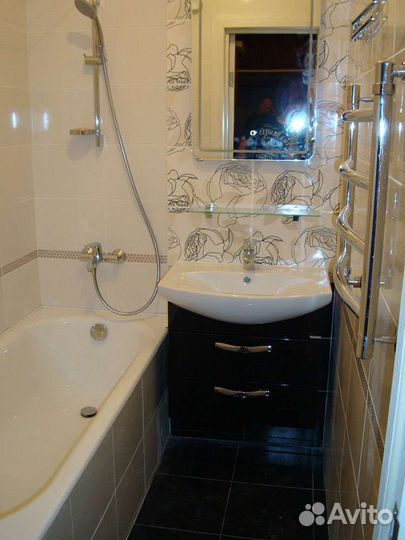 Ремонт ванной комнаты и туалета под ключ