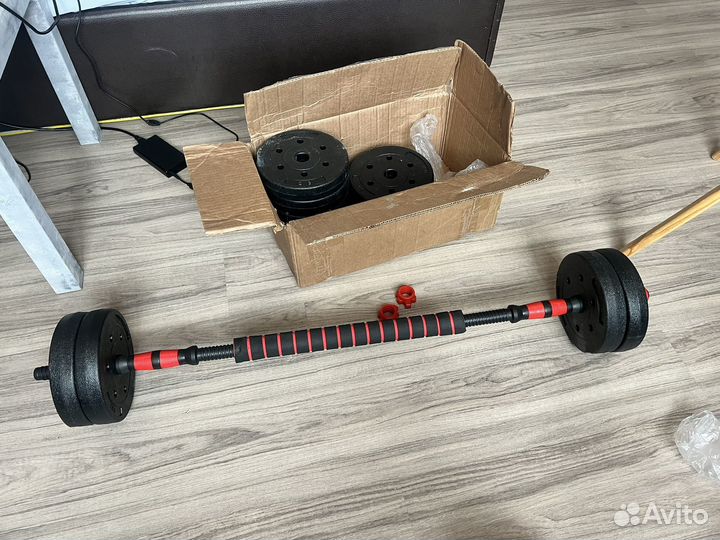 Гантели разборные