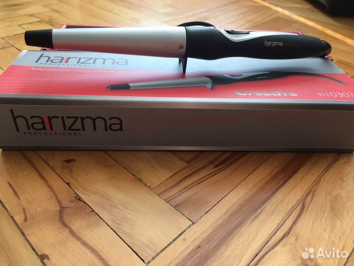 Профессиональная конусная плойка harizma