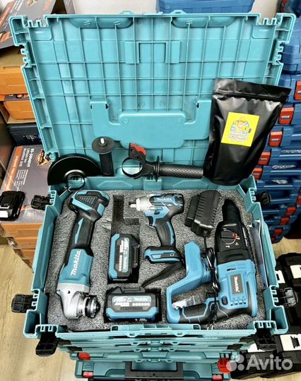 Аккумуляторный набор makita 3 в 1