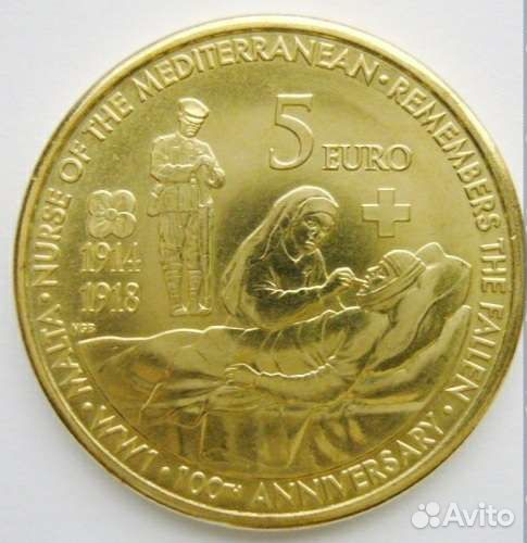 Памятная монета Мальта UNC