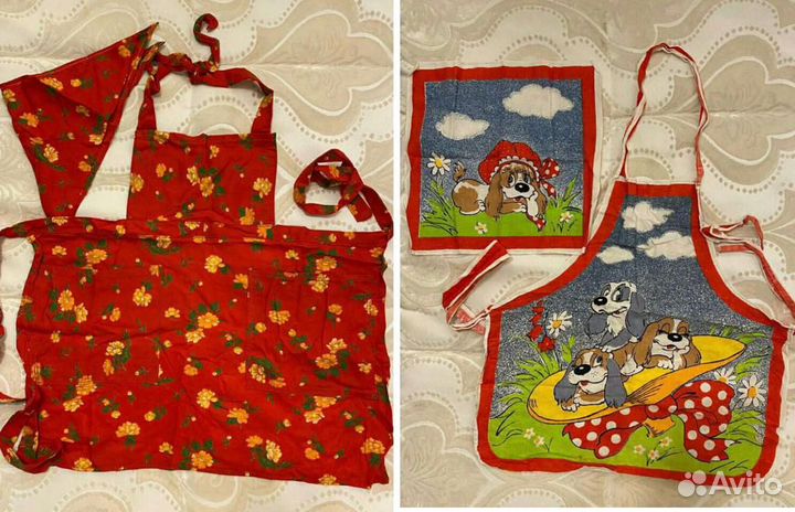 Фартук детский с косынкой