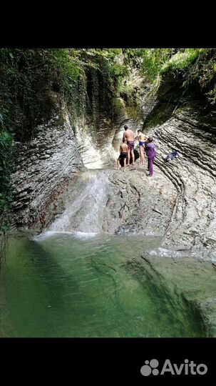 Мамонтово ущелье Природный аквапарк джип тур