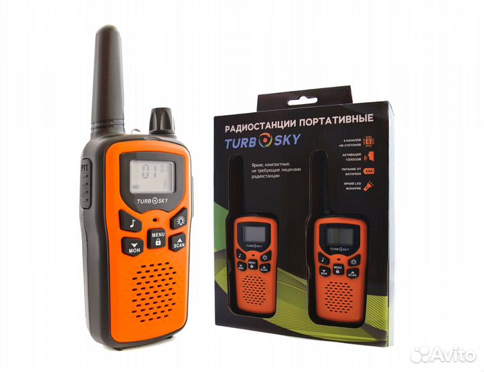 Рация Turbosky T35 (2 шт)