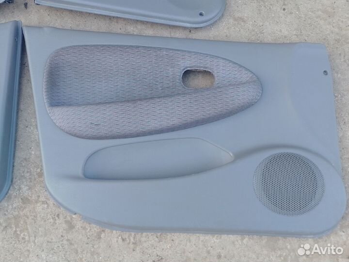 Дверные карты обшивки Киа Рио 1 дорестайлинг