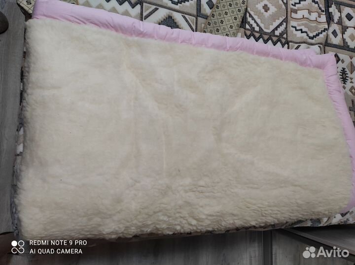 Одеяло шерстяное новое